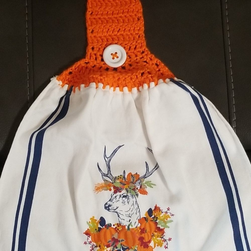 CROCHET KITCHEN TOWEL